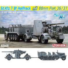 1/35 SdKfz.7 8(t) Halftrack & 88mm FlaK 36/37 Dragon 6948