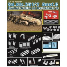 1/35 Sd.Kfz.251/2 Ausf.C Rivetted Version mit Wurfrahmen 40