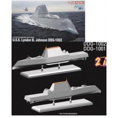 1/700 USS Zumwalt/Michael Monsoor/Lyndon B. Johnson 3in1 Kit