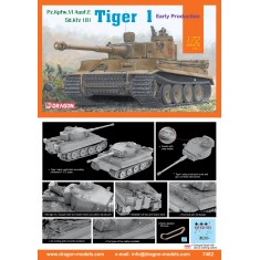 1/72 PzKpfw IV Ausf E SdKfz Tiger I Early Production