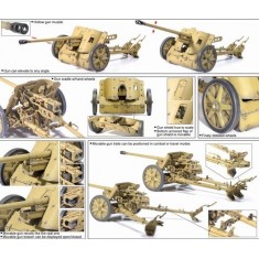 1/6 5cm PaK 38 Anti-Tank Gun