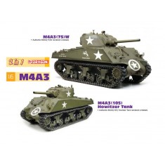 1/6 M4A3 105mm Howitzer Tank / M4A3(75)W [2 in 1]