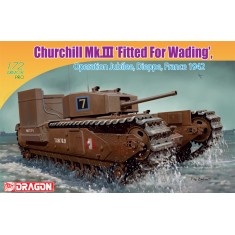 1/72 Churchill Mk.III w/Deep Wading Kit (Operation Jubilee, Dieppe France 1942)