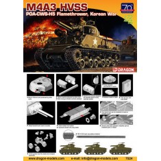 1/72 Korean War M4A3 HVSS POA-CWS-H5 Flamethrower