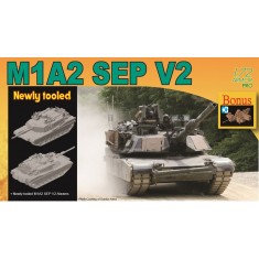 1/72 M1A2 SEP V2 (Up-graded with 3D-printed weapon station)
