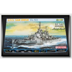 1/700 USS San Diego (CL-53) Atlanta Class Cruiser [Premium]
