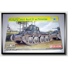 1/35 German Panzer 38(t) Ausf.G Tank with Interior Details 