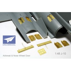 1/48 Chengdu J-10B Exterior Detail Set for Trumpeter kits