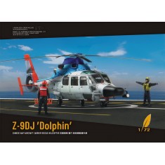 1/72 Chinese Navy Aircraft Carrier Rescue Helicopter Harbin Z-9DJ