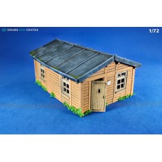 1/72 Wooden Hut with Interior