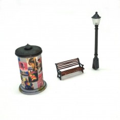 1/72 Street Furniture Set