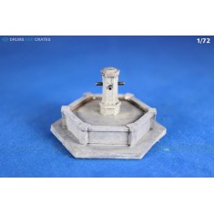 1/72 Town Square Hexagonal Fountain