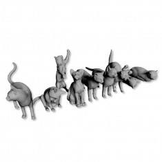 1/72 Cats Set #1 (9pcs)