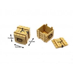 1/35 Wooden Box #8 (Iron Handles)