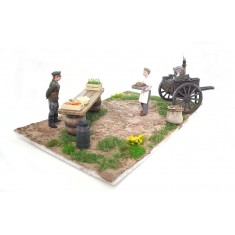 1/35 German HF12 Field Kitchen Scenery Gulaschkanone