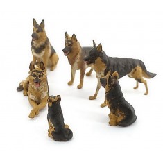 1/35 German Shepherd Dogs (6pcs)