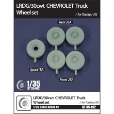 1/35 WWII British LRDG/30cwt Chevrolet Truck Wheels set for Tamiya kit (5pcs)