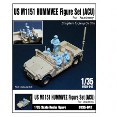 1/35 US M1151 Humvee Crew set (ACU) for Academy kit (4 Figures)