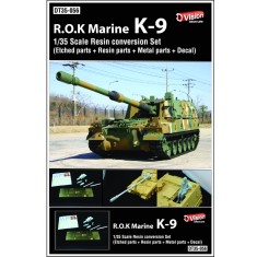 1/35 R.O.K Marine K-9 Conversion/Detail set for Academy kit (Resin+PE+Metal+Decals)