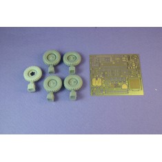 1/35 Schwimmwagen Type 166 Conversion/Detail set for Tamiya kit