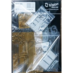 1/35 IDF Tiran-5 Conversion Set with Barrel for Tamiya Tiran kit (Resin+PE)