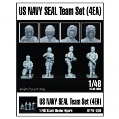 1/48 US Navy Seal Team Set (4 Figures)