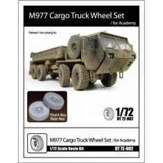 1/72 M977 Cargo Truck Wheels Set for Academy kit