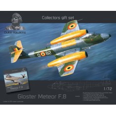 1/72 Gloster Meteor F.8 Gift Set (Airfix Kit, Detail Parts, Decals and Book)