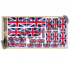 Multiple Scale Flag of British Flag Union Jack