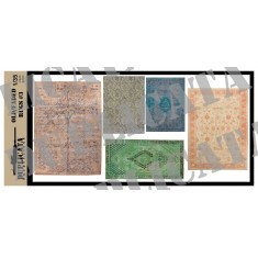 1/35 Furnishing - Faded Rugs #3