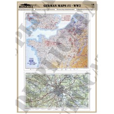 1/6 WWII German #1 Maps