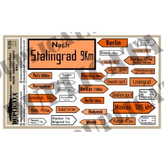 1/35 German Direction Signs - Eastern Front