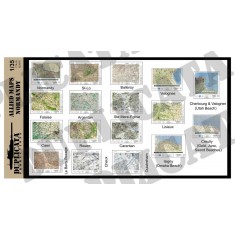 1/35 WWII Allied Normandy Maps