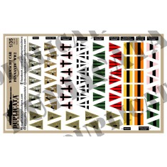 1/35 WWII Wehrmacht Staff Car Pennants