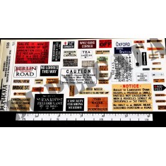1/35 WWI British Territory Trench & Field Signs #3