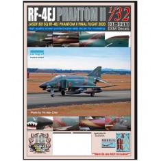 Decals for 1/32 JASDF RF-4EJ 501SQ Final Year 2020 #07-6433(w/o Stencil)