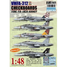 1/48 USMC VMFA-312 VMFA-115 F/A-18C/D Decal for Hasegawa/Kinetic/HobbyBoss/Revell