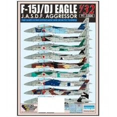 Decals for 1/32 JASDF Mitsubishi F-15J/DJ Aggressor