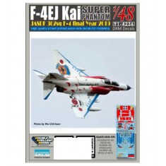 Decals for 1/48 JASDF F-4EJ KAI 302SQ Final Year 2019 "White"