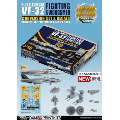 1/48 USN F-14B Tomcat VF-32 Fighting Swordsmen Conversion set for Tamiya F-14D kit