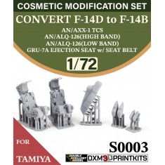 1/72 F-14B Conversion set for Tamiya F-14D kit