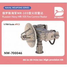 1/700 Russian Navy MR-105 Fire Control Radar (4pcs)