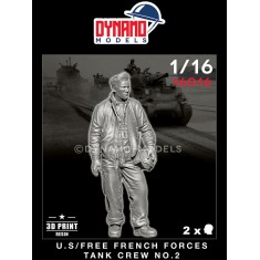 1/16 U.S/Free French Forces Tank Crew No.2