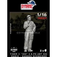 1/16 Tiger II ''300'' s.Pz.Abt 503 Radio Hannes Schneider