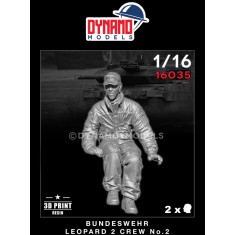 1/16 Bundeswehr Leopard 2 Crew No.2