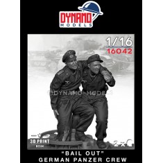 1/16 ''Bail Out'' German Tank Crew Set