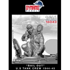 1/16 ''Bail Out'' US Tank Crew 1944-45 Set
