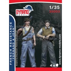 1/35 Vive la France - French resistance set (2 figures)