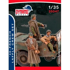 1/35 French 1940 Laffly Crew Set (3 figures)