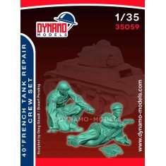 1/35 1940 French Tank Repair Crew Set (2 figures)
